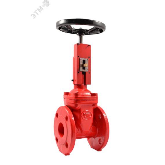 Задвижка с обрезиненным клином DN200 PN16 чугунная, фланцевая ADL KR14-200