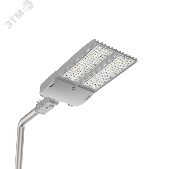 Светильник светодиодный ДКУ-275Вт 37125Лм 4000К Uragan NEMA Road Серый Вартон V1-S1-H0703-40U32-6527540