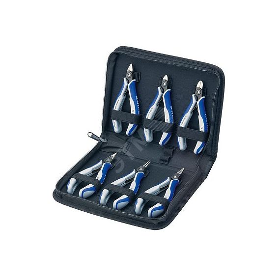 Набор плоскогубцев для электроники Knipex KN-002016P