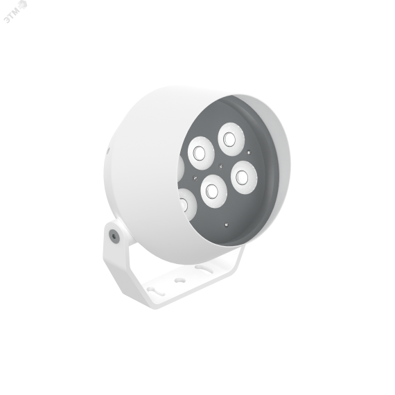 Светильник светодиодный ДПУ-30Вт RGBW IP66 30 гр. Frieze S DMX Белый Вартон V1-G1-01441-04L02-66030XX