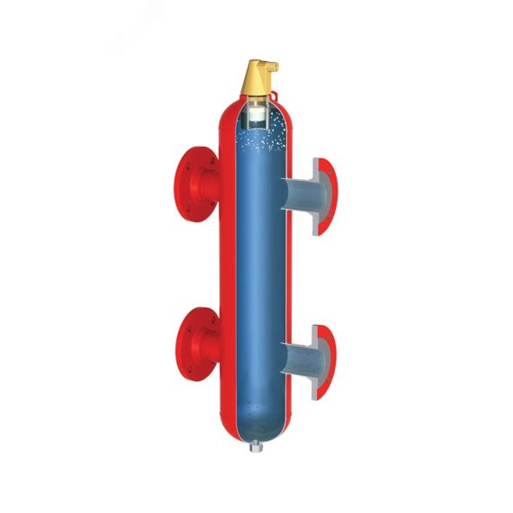 Стрелка гидравлическая DN80 PN10 фланцевая из углеродистой стали ADL KH01A401868