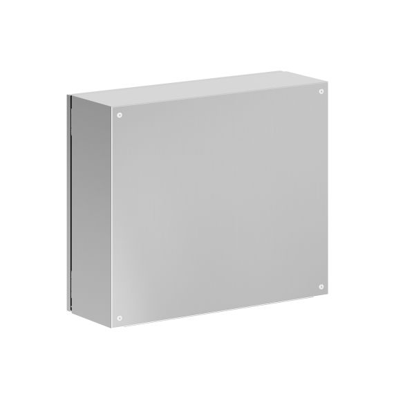 Корпус навесной STH с М/П из нержавеющей cтали AISI304 ВxШxГ 500x600x200 мм, с фланцем, IP66