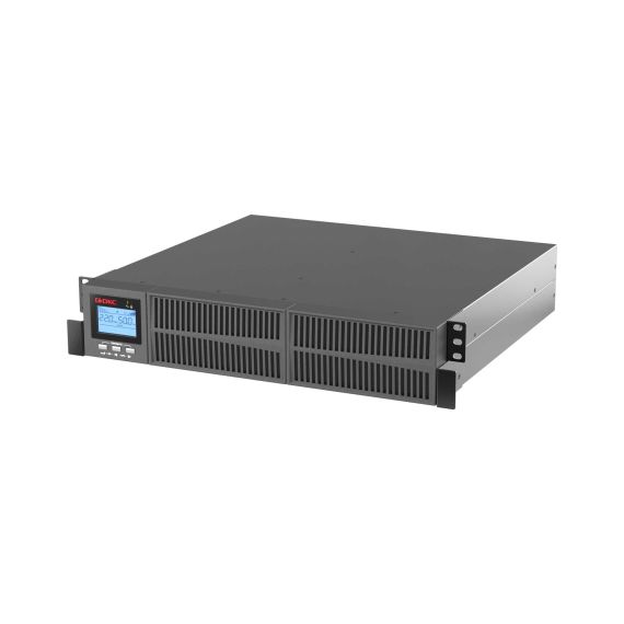 Онлайн ИБП ДКС серии Small Rackmount, 2000 ВА/1800 Вт, 1/1, 8xIEC C13,EPO, USB, RS-232, Rack 2U, з/у 1А, 4x9Ач