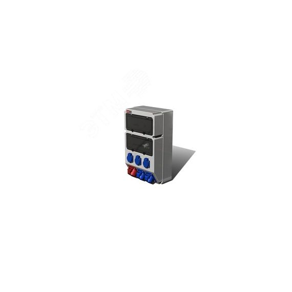 Устройство распределительное настенное пластик IP67 40A корпус 297х504х177 серый AlpenBox 0050028