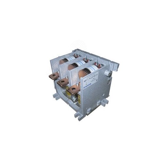 Контактор вакуумный КВТ-1,14-2,5/250-3 У3-Р, трёхполюсный, 380В, 4з+3р, нереверсивный, с реле РТТ327 221-260А, IP00. (ЭТ) Электротехник ET011627