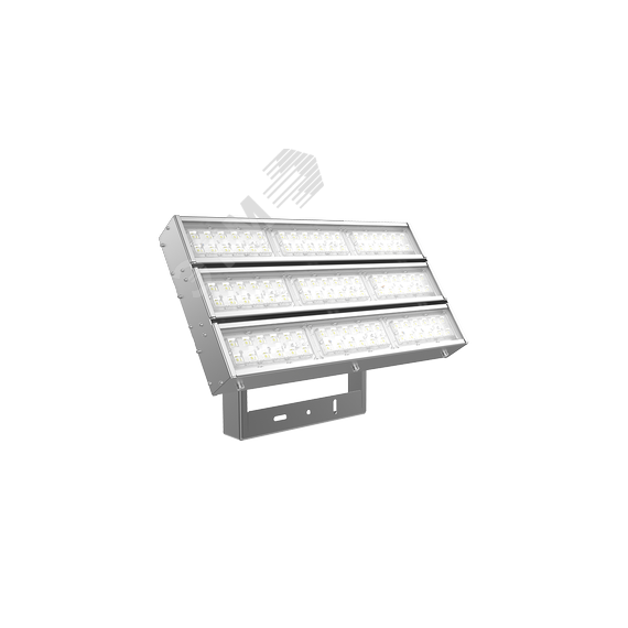 Светильник светодиодный промышленный Olymp GL 2.0 250 Вт 5000 K класс защиты IP65 угол 90 градусов рассеиватель закаленное стекло диммируемый по прото Вартон V1-I0-70638-04D06-6525050