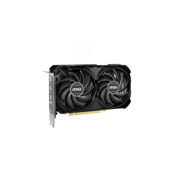 Видеокарта RTX4060Ti VENTUS 2X BLACK, NVIDIA GeForce AD106, 16 ГБ GDDR6, PCI-Express 4.0 MSI RTX 4060 Ti VENTUS 2X BLACK 16G