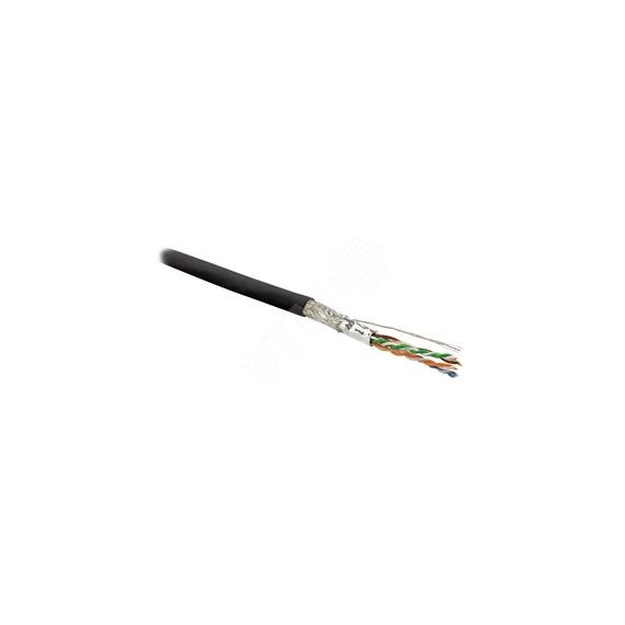 Кабель SFUTP4-C6-P26-IN-LSZH-BK-500 (500м)витая пара экраниров SF/UTPкат.6 Hyperline 445047
