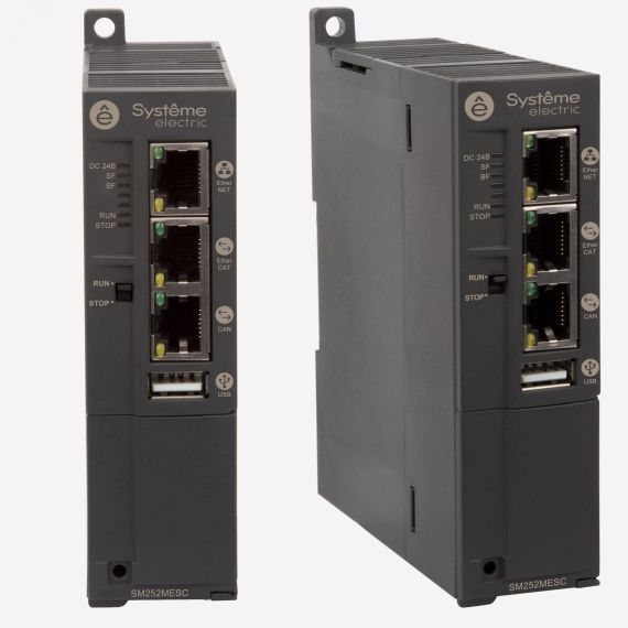 Контроллер SM252 1 порт EtherCAT, 1 порт Modbus, 1 порт CANopen SE (Systeme) SM252MESC