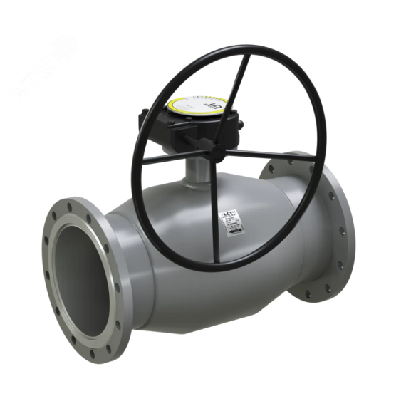 Кран шаровый КШЦФР Regula из стали 20 Ду125/100Ру1,6МПа с редуктором LD 11111259162RRLD000000000