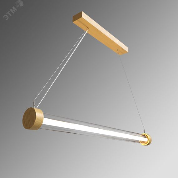 Светодиодный светильник RVE-PLSD64-AURUM-1000-P (Труба 1000xD64мм 25Вт Подвесной 4000K дерево) RVElektro RVE00003311