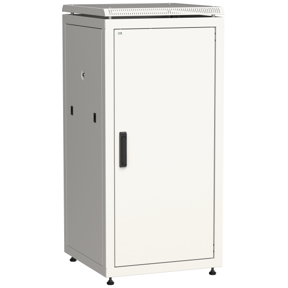 ITK LINEA N Шкаф сетевой 19" 28U 600х800мм металлическая передняя дверь серый