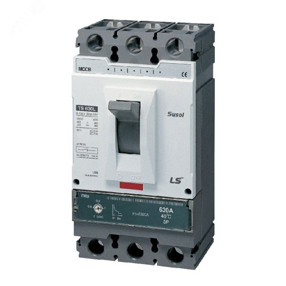 Автоматический выключатель TS400N (65kA) FMU 300A 3P3T LSIS Co 0108001300