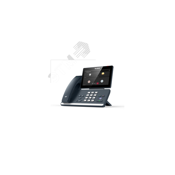 Телефон IP  для Microsoft Teams, поддержка PoE, без блока питания, без видео, LCD-экран 7' с разрешением 1024x600 yealink YL-MP58-WH-Teams