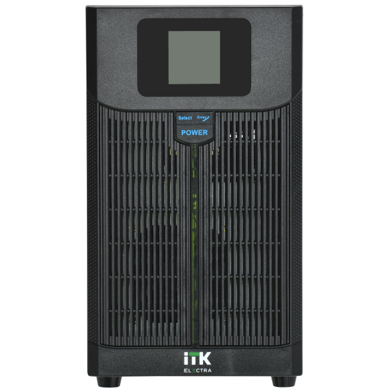 ITK ELECTRA LT ИБП однофазный линейно-интерактивный 3кВА/2,4кВт 3хSchuko LCD дисплей АКБ 4х9AH USB RJ45/11