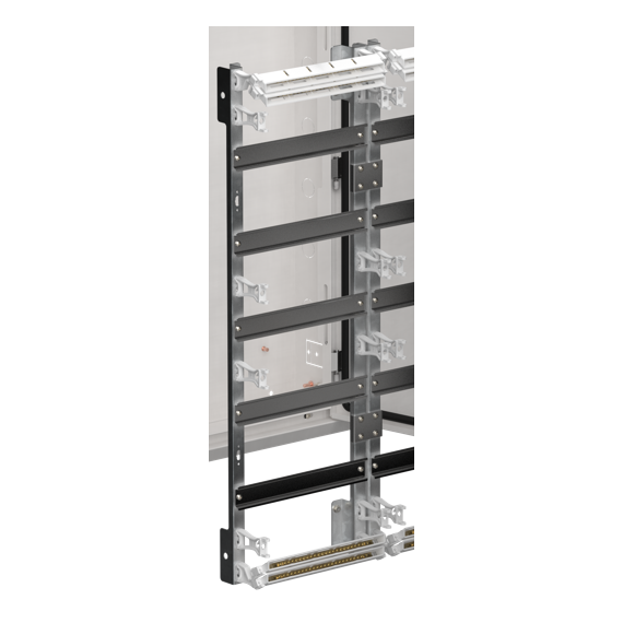 Возможность установки шин сверху и снизу.