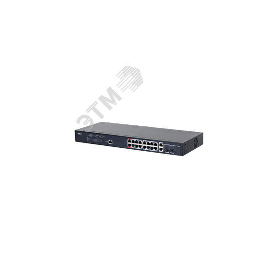 Коммутатор 24-портовый гигабитный управляемый с PoE Dahua DH-S4228-24GT-240