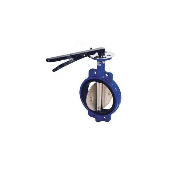 Затвор дисковый поворотный межфланцевый 017W DN 250 чугун с рукояткой DENDOR CMFN17NV2500