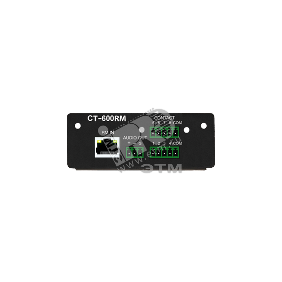 Модуль интерфейсный для FTA-108S сухие контакты RS-422 (RM-6024) Inter-M CT-600RM
