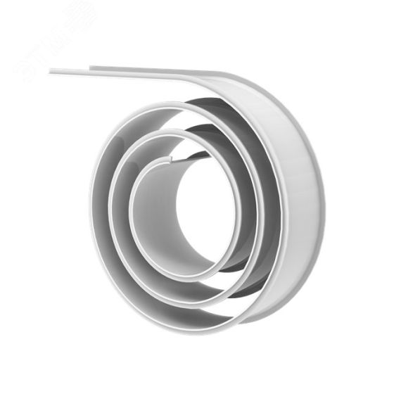 Рассеиватель гибкий опаловый из поликарбоната 60х8 мм, длина рулона 30,2 м Вартон V2-XL-OP00-02.0.0777.00