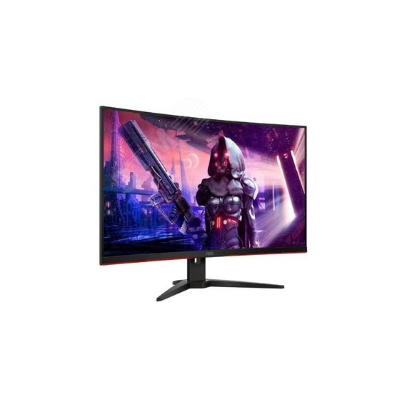 Монитор 31.6'' VA, 2560x1440, 1 мс, 3000:1, 250 КМ/м2, HDMI, DP, изогнутый AOC CQ32G2SE