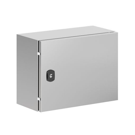 Корпус навесной STH с М/П из нержавеющей cтали AISI304 ВxШxГ 300x400x200 мм, с фланцем, IP66