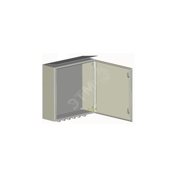 Шкаф монтажный с козырьком IP65, 600х600х210 мм Тахион-климат 56002