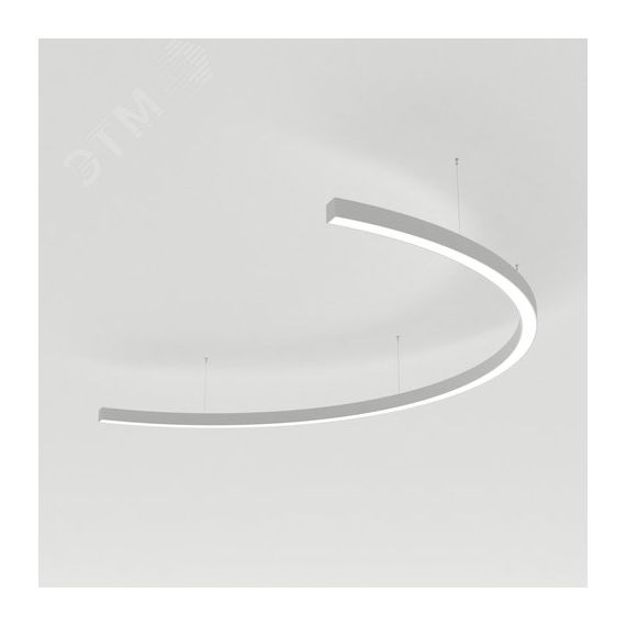 Светильник SP-LINE-HANG-ARC-C3535-D1500-61W Warm3000 (WHITE, 230V) (металл) Arlight 034045(1)