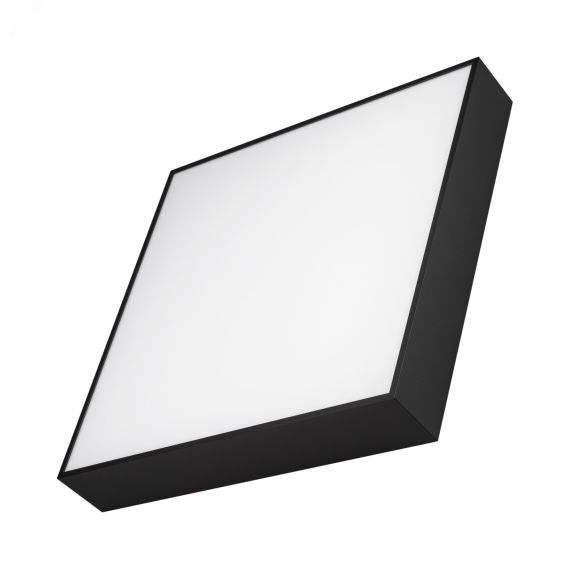 Светильник IM-QUADRO-EMERGENCY-3H-S400x400-44W Warm3000 (BK, 120 deg, 230V) (IP40 металл, 2 года) Arlight 041029