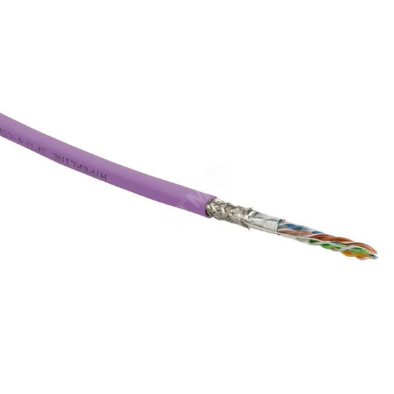 Кабель SFUTP4-C5E-S24-IN-LSZH-PK-305 (305 м) витая паракат.5e 4 пары (24 AWG) Hyperline 444633