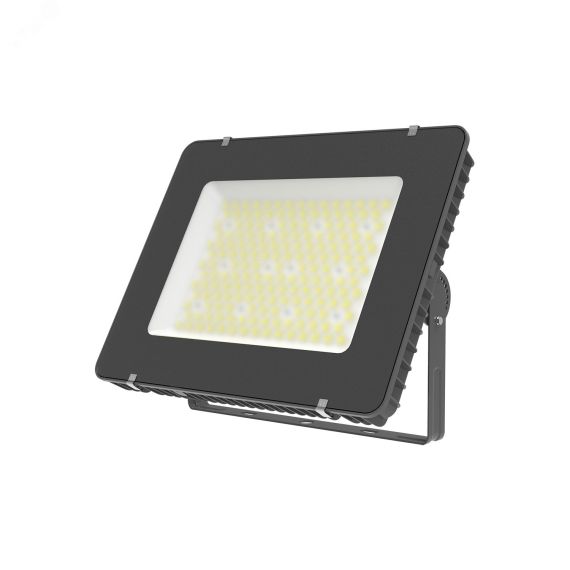 Прожектор светодиодный ДО 400 Вт 6500К 48000 лм 100-240В IP65 580х155х505мм Алюминий матрированное закаленное стекло Qplus Gauss Gauss 690511400L