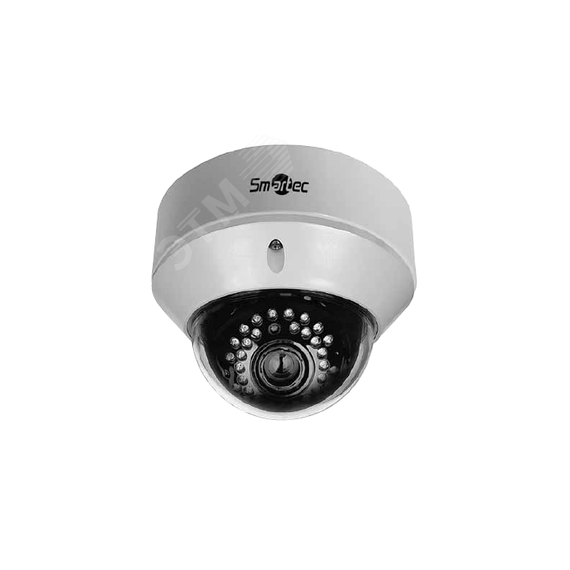 Видеокамера IP 2Мп купольная с ИК-подсветкой до 30м IP66 (2.8-12мм) Smartec STC-IPM3572A/1 Xaro