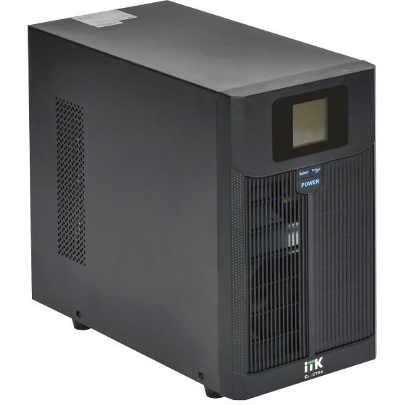 ITK ELECTRA LT ИБП однофазный линейно-интерактивный 2кВА/1,6кВт 3хSchuko LCD дисплей АКБ 4х7AH USB RJ45/11
