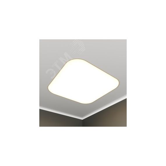Светильник светодиодный RVE-LBX-BOX-SOFT-546-VG (Квадрат закругл. 546х546х110мм 35Вт встраиваемый под шпаклевку 4000K Белый) RVElektro RVE00003416