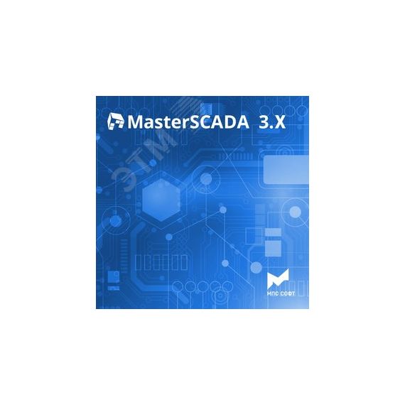 Неисключительное право использования программы для ЭВМ MasterSCADA. Локальная исполнительная система на 500 внешних точек ввода-вывода. МПС Софт MPS-MSRT-500-L