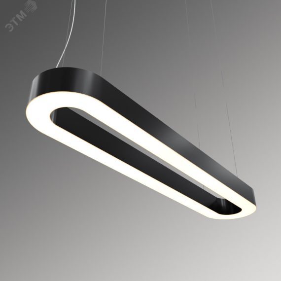 Светильник светодиодный RVE-LBX-HOLE-LARGO-2600х80мм 136Вт Подвесной 4000К белый) RVElektro RVE00000494