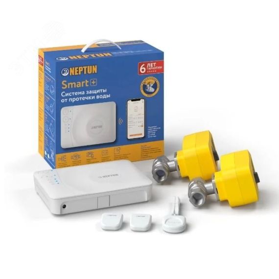 Система контроля протечки воды Profi Smart+ 1/2   Tuya Neptun 100035900800