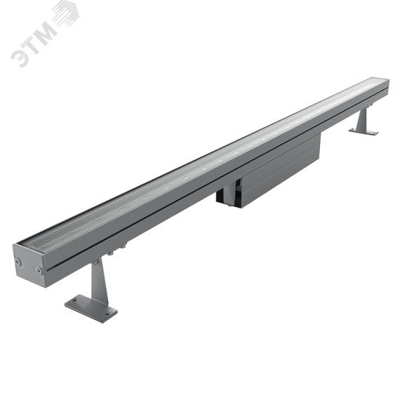 Светильник светодиодный ДПУ-12Вт IP66 1350Лм 4000К Regula серый линзы 10х60 град. Вартон V1-G1-71336-20L28-6601240