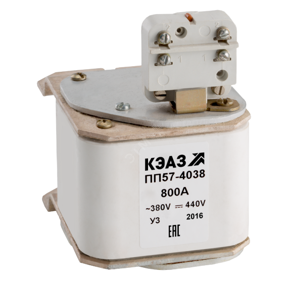 Предохранитель ПП57-39982-И2-630А-У3- КЭАЗ 337369