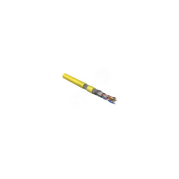 Кабель SFUTP4-C5E-P26-IN-LSZH-YL-305 (305 м) витая пара экранированнаякат.5e Hyperline 445023