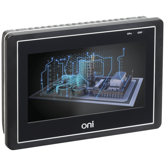 Панель оператора ETG 7” с высоким разрешением пластиковый корпус ONI