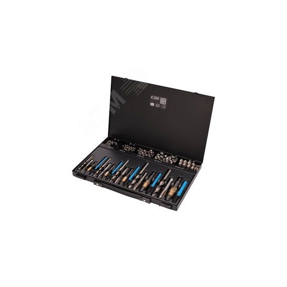Набор для восстановления резьбы VC87 М5-М12 130 предметов V-Coil Machine Voelkel V04087