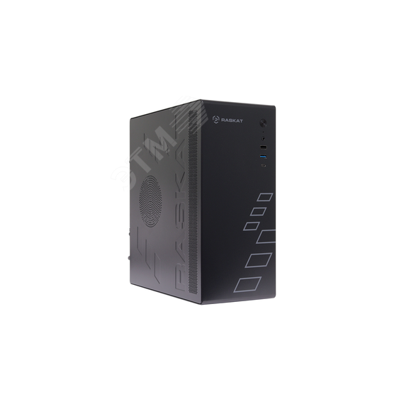 Компьютер Standart Intel Core i3 12100 16GB/480GB SSD, без OS, черный Raskat 128046