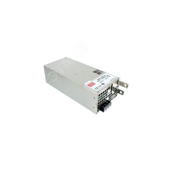 Блок питания AC-DC, 1500Вт, вход 90...264V AC, 47...63Гц, 127...370В DC, выход 48В, 0...32A, рег. вых=±10%Uном, изоляция 3000В AC, в корпусе 278х127х8 Mean well RSP-1500-48