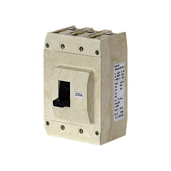 Выключатель автоматический  ВА04-36-841120-00УХЛ3 100А, 220В Контактор Ульяновск 1037043