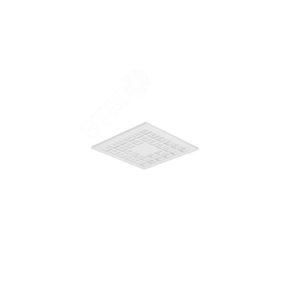 Светильник LED Effect СЛИМ 33Вт 4300лм 4000К IP23 КСС Г встраиваемые, DALI ЛЕД-Эффект LE-СВО-45-033-5707-23Д+LE0973