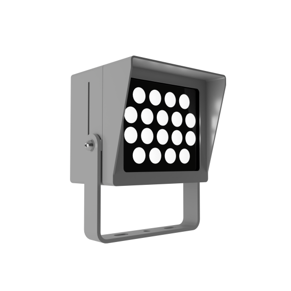 Светильник L-point 18/18/К5/840/04/A1-C1/230AC IP65 RAL7035 Муар LEDEL