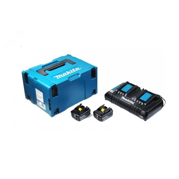 Набор PSK MKP3G182 (BL1860Bx2шт., DC18RD, кейс MAKPAC тип 3) Makita 198080-9