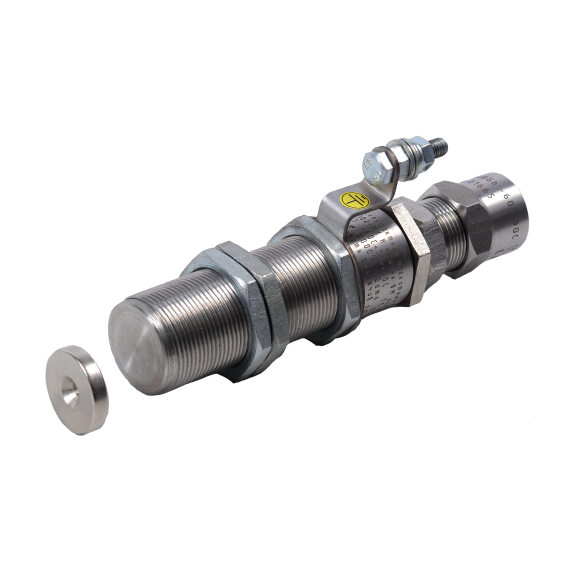 Бесконтактный магнитный выключатель адресный взрывозащищенный ИО102 МК Н АМ  Атон ВМ исп.13 КМ15 СМД СМД0000000571