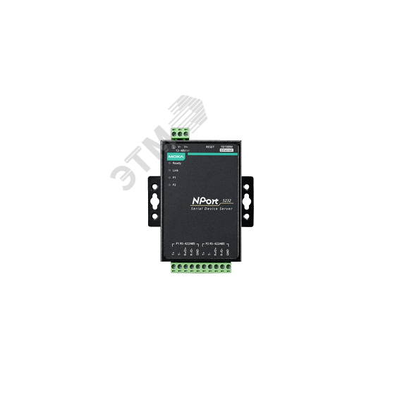 Преобразователь 2-портовый RS-422/485 в Ethernet MOXA NPort 5232
